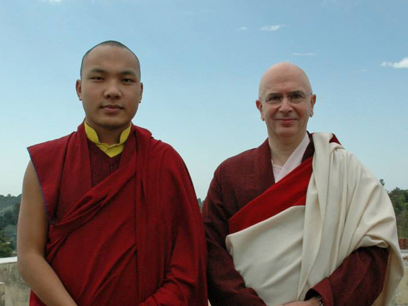 Lama Denys e Karmapa